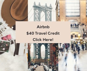 Airbnb $40 Travel Credit