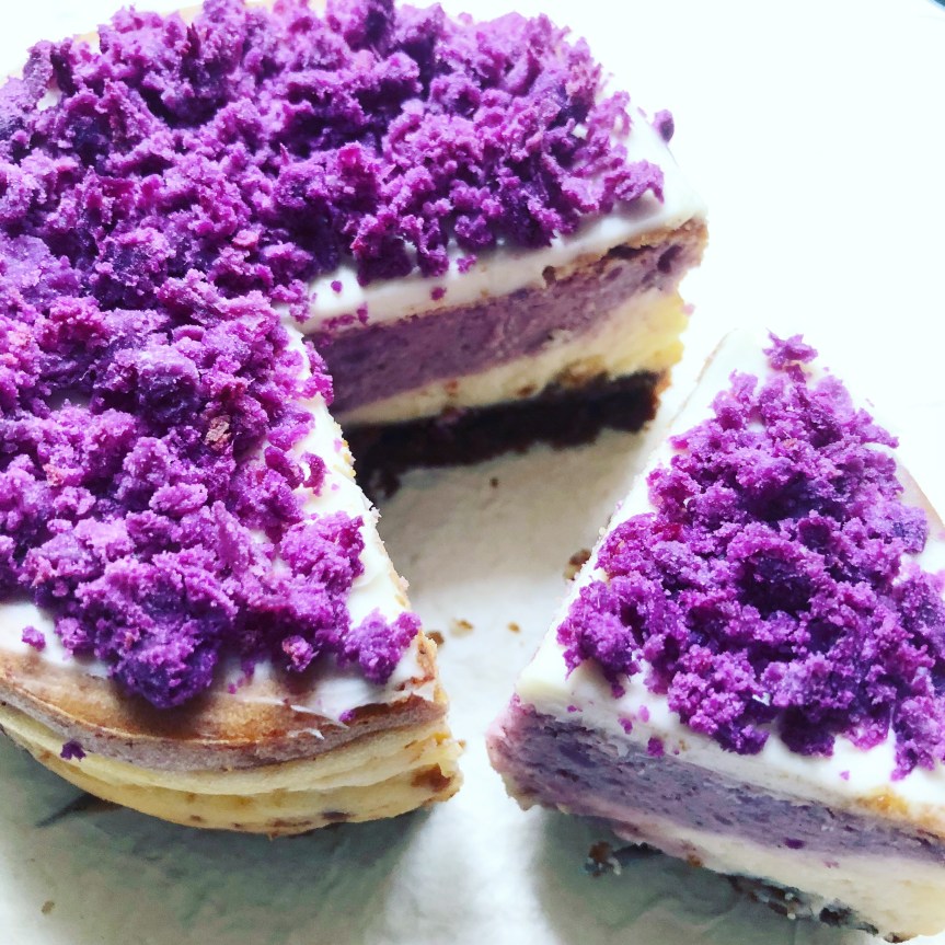 This Purple Sweet Potato Cheesecake Is&nbsp;Everything